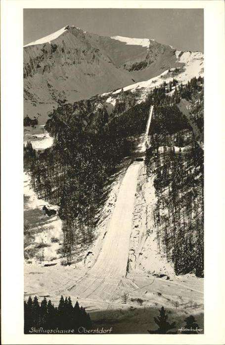 Ski-Flugschanze Oberstdorf Allgäu
