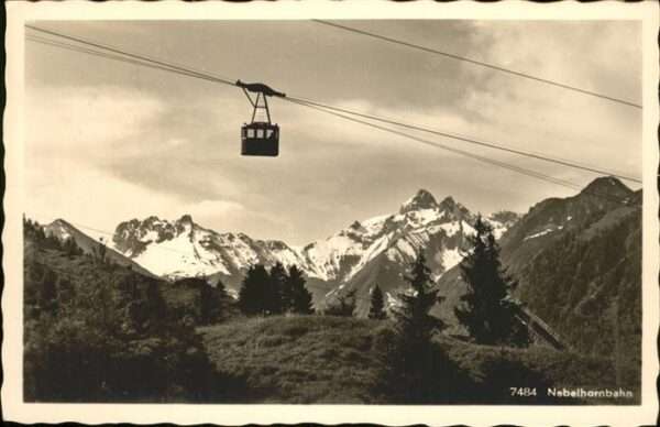 Seilbahn Nebelhornbahn Oberstdorf