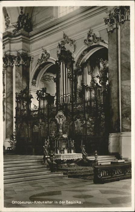 Kirchenorgel Basilika Ottobeuren Kreuzaltar