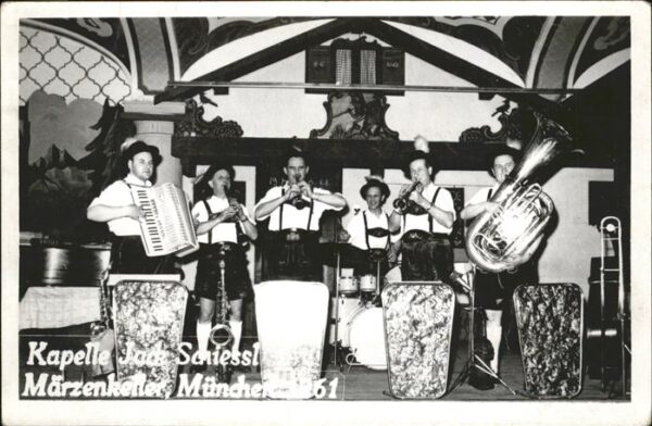 Musikanten Kapelle Jack Schiessl Märzenkeller Münc
