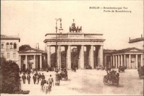 Brandenburgertor Berlin Pferdekutsche