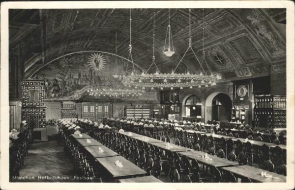 Hofbraeuhaus Muenchen Bier Festsaal