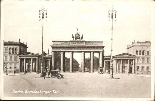 Brandenburgertor Berlin Bromsilber-Imitation 3800/2963