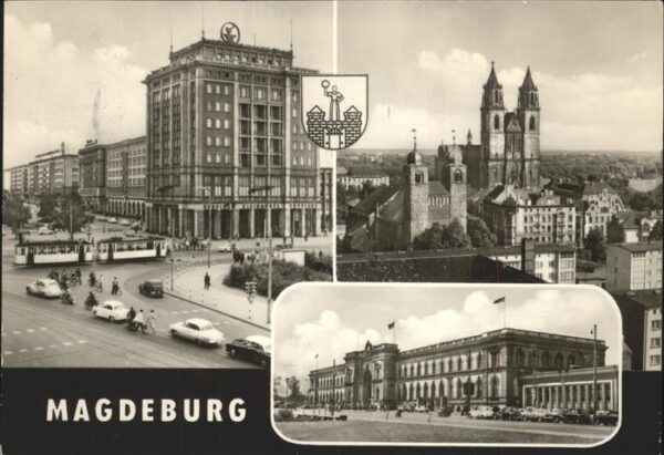 Strassenbahn Magdeburg Wilhelm-Pieck-Allee Hauptbahn