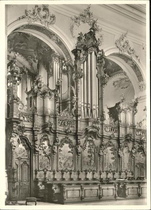 Kirchenorgel Ottobeuren Basilika Chorgestühl