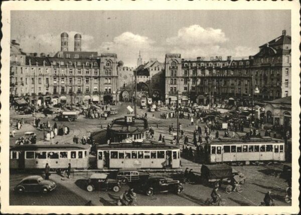 Strassenbahn München Karlsplatz Karlstor