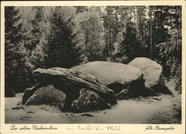 Huenengrab Niedersachsen Radbrucher Wald