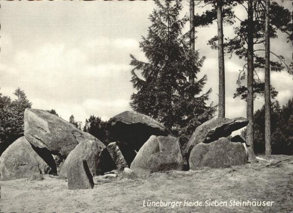 Huenengrab Lüneburger Heide Sieben-Steinhäuser