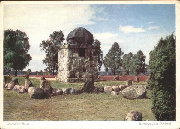 Huenengrab Lüneburger Heide Hermann-Löns-Denkmal