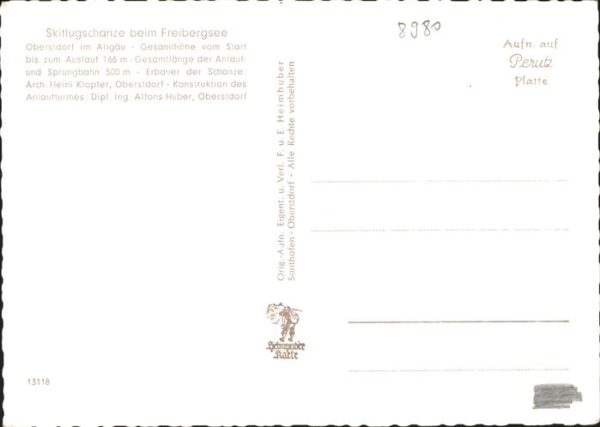 Ski-Flugschanze Oberstdorf Freibergsee – Bild 2