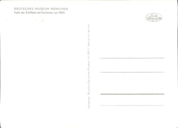Segelschiffe Deutsches Museum München Fischerwer – Bild 2