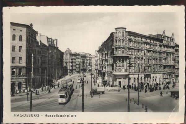 Strassenbahn Magdeburg Hasselbachplatz