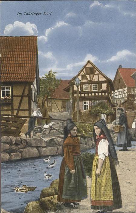 Trachten Thüringen Enten