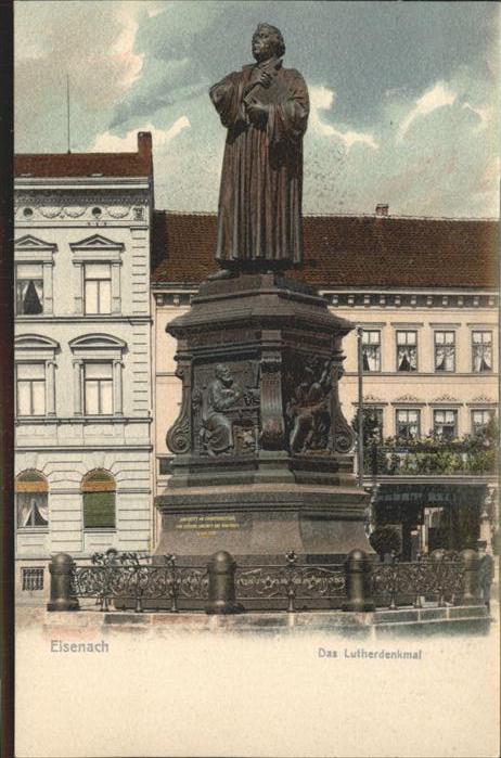 Luther Martin Denkmal Eisenach