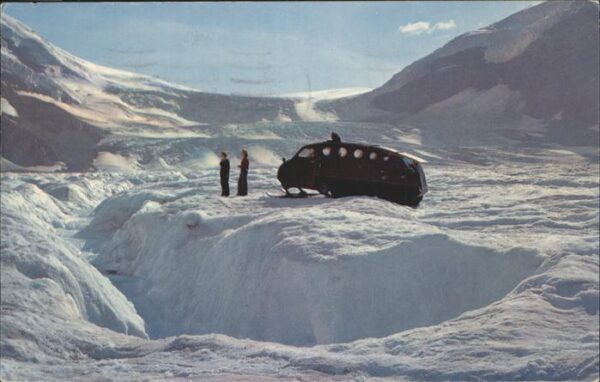 Gletscher Athabasca Glacier Snowmobile Banff