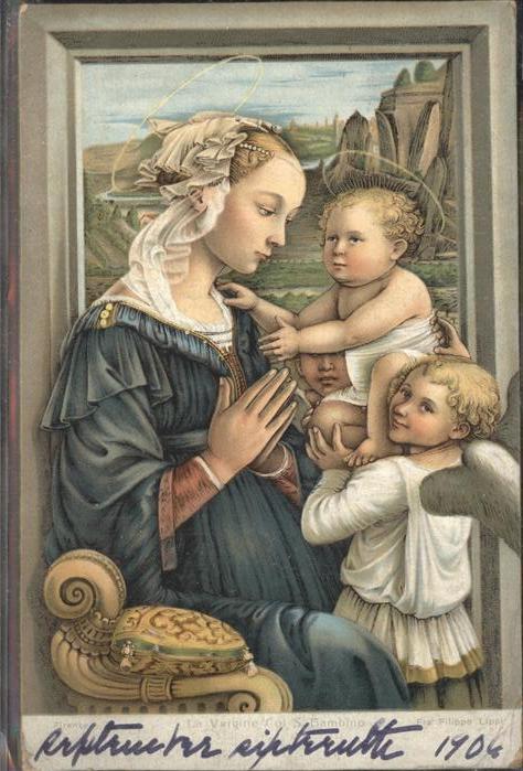 Religion Firenze La Vergine Fra. Filippo Lippi E