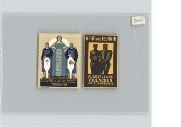 Ausstellung Heim und Technik München 1928 Gewerbesc