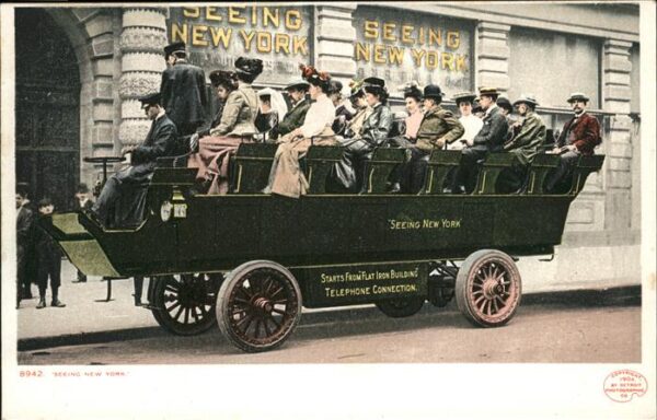 Autobus Omnibus Seeing New York