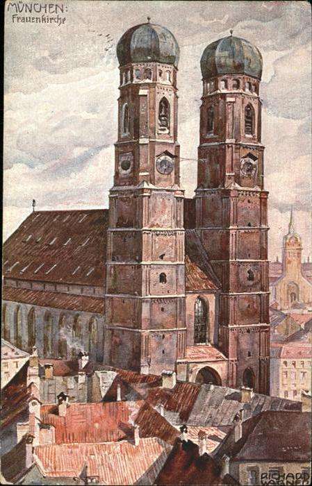 Wagner Richard Kuenstler No. 36 München Frauenkirche