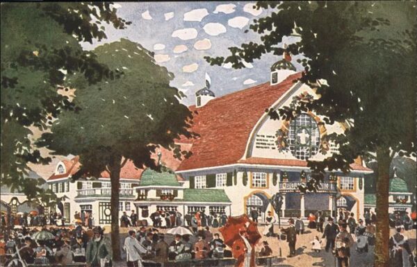 Ausstellung Gewerbe Muenchen 1912 Nr. 4 F. Bruckmann