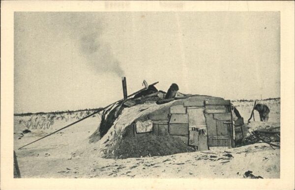 Eskimos Inuit Logement a bon marche Alaska