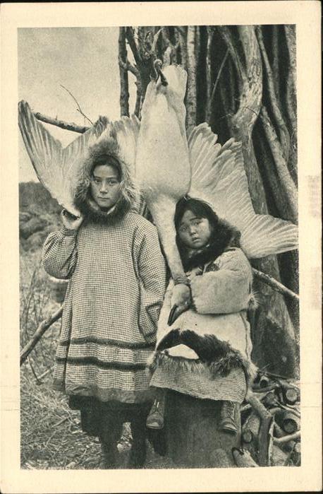 Eskimos Inuit Prix de Rome Esquimaux Alaska Gans