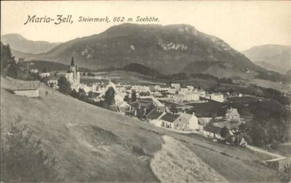 Mariazell Steiermark Panorama Wallfahrtskirche