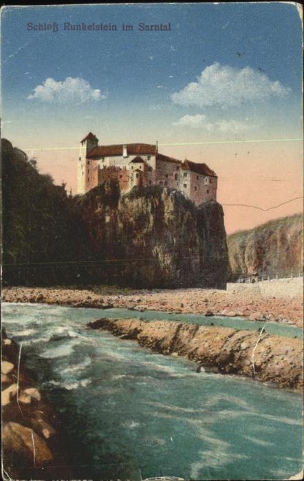 Bozen Suedtirol Schloss Runkelstein im Sarntal
