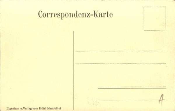 Bozen Suedtirol Spretter's Mendelpasshotel Wegekreuz – Bild 2