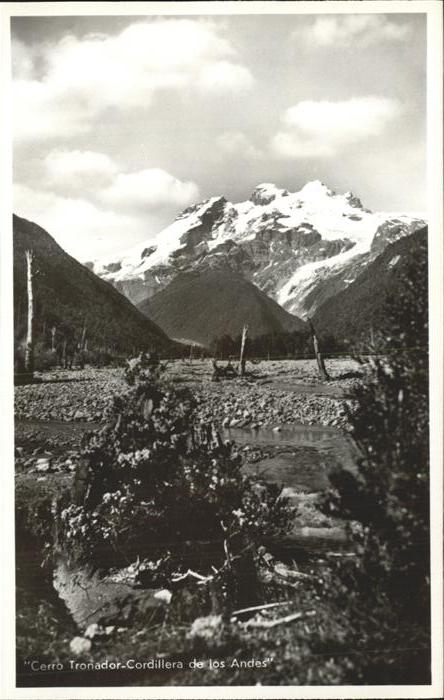 Argentinien Cerro Tronador Cordillera des los Andes