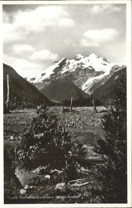 Argentinien Cerro Tronador Cordillera des los Andes