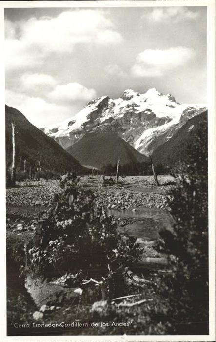 Argentinien Cerro Tronador Cordillera des los Andes