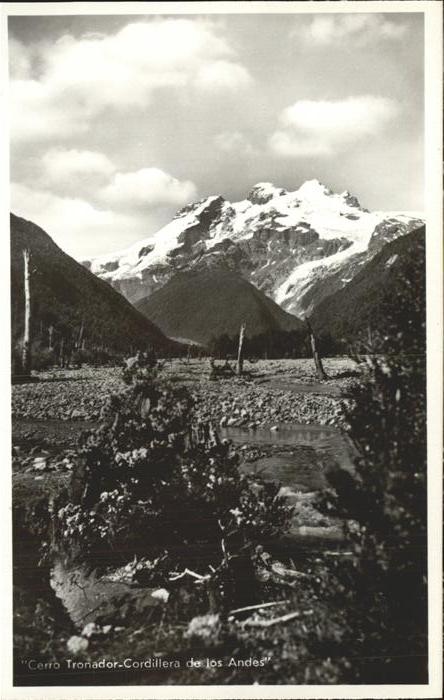 Argentinien Cerro Tronador Cordillera des los Andes