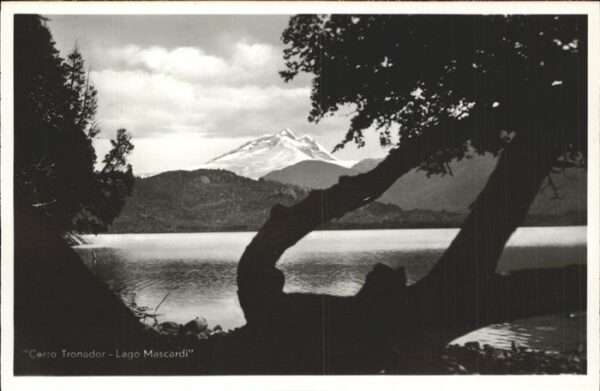 Lago Mascardi Orilla del lago Cerro Tronador
