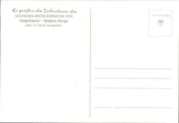 Groenland Watkins Berge Arktis-Expedition – Bild 2