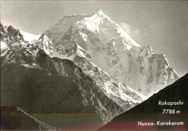 Pakistan Rakaposhi Hunza Karakorumgebirge Himala