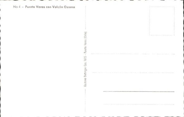 Puerto Varas Vista panoramica con Volcan Osorno – Bild 2