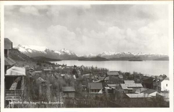 Bariloche Vista panoramica al lago Nahuel Huapi y