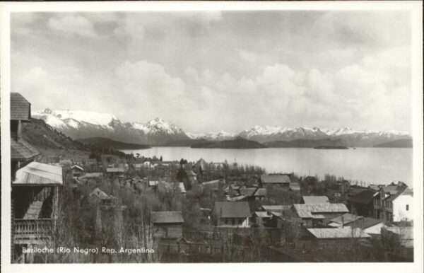 Bariloche Vista panoramica al lago Nahuel Huapi y