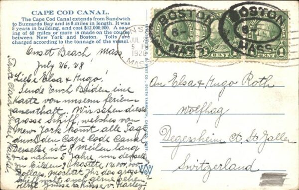 Dampfer Oceanliner New York Cape Cod Canal – Bild 2