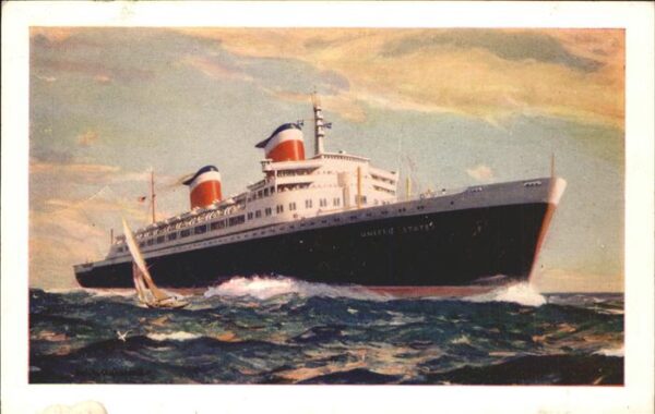 Dampfer Oceanliner S.S. United States