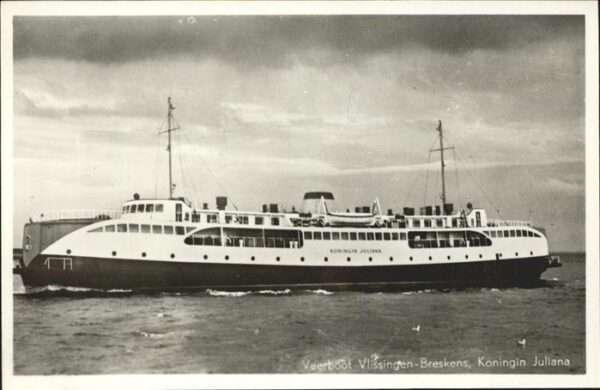 Faehre Ferry Bac Traghetto-- Königin Juliana Vlissingen-Breskens