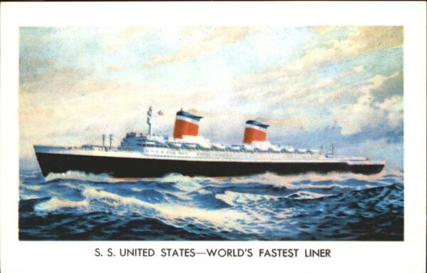 Dampfer Oceanliner S.S. United States