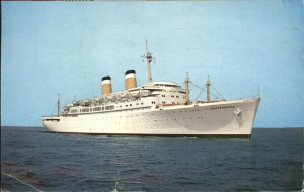 Dampfer Oceanliner S.S. Independence American Export Lines