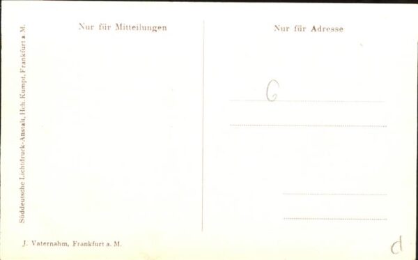 Goethe Johann Wolfgang von Haus Eltern Frankfurt am Main – Bild 2