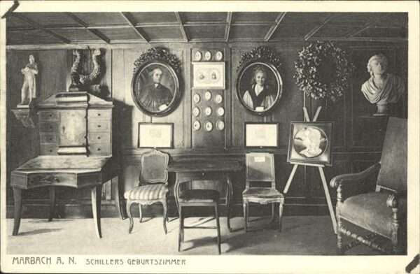 Schiller Friedrich Geburtszimmer Marbach