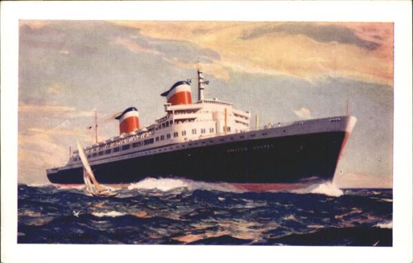 Dampfer Oceanliner New S.S. United States