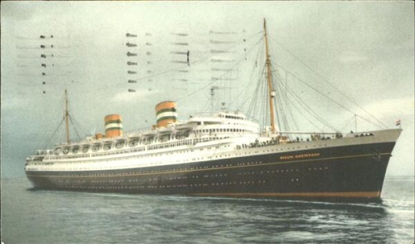 Dampfer Oceanliner S.S. Nieuw Amsterdam