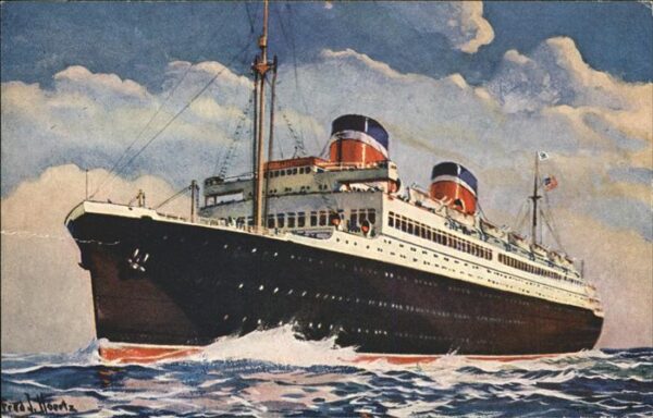 Dampfer Oceanliner US Lines Washington Fred J. Hoertz