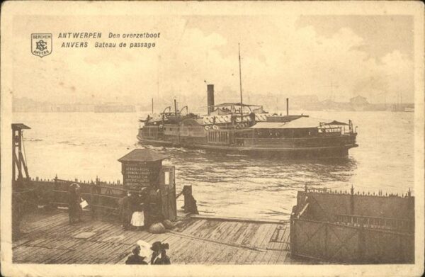 Dampfer Binnenschifffahrt Antwerpen